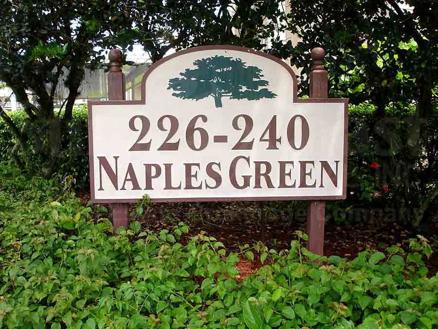 Naples Green Signage